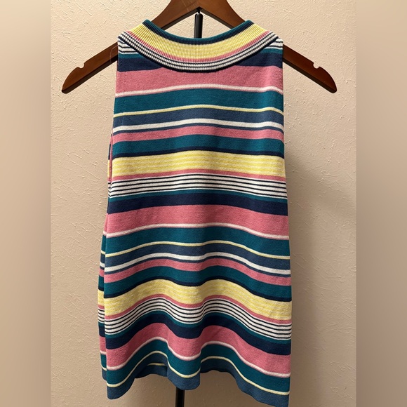 Maeve Tops - Maeve Multicolor Striped Tank Top
